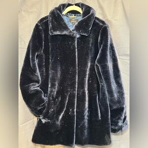 Dennis Basso Navy Teddy Jacket